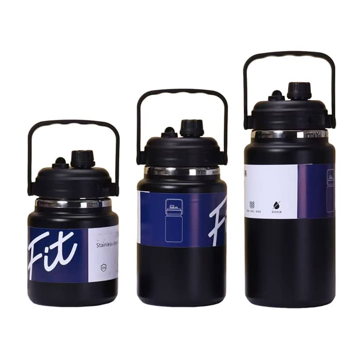 2.5L ストロー付き 水筒 2L 大容量 直飲み 304ステンレス マグ