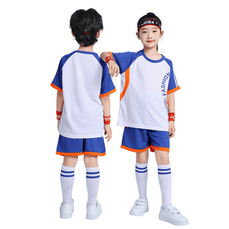 ジュニア サッカー ユニフォーム キッズ セット 上下 マーキング 上下