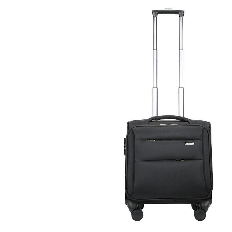キャリーバッグ ビジネス ソフトキャリーケース 軽量 機内持込 旅行 出張 布 横型 スーツケース 小型 撥水加工  フロントオープン 1日 2日 1 |  | 01
