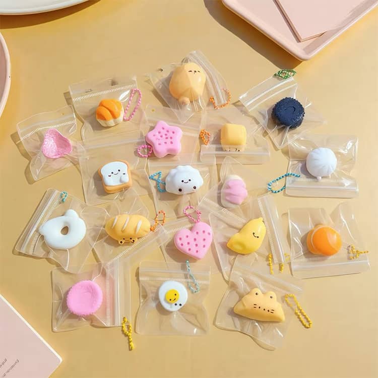 スクイーズ 20個セット 食べ物 パン ケーキ おにぎり ぷにぷに セット