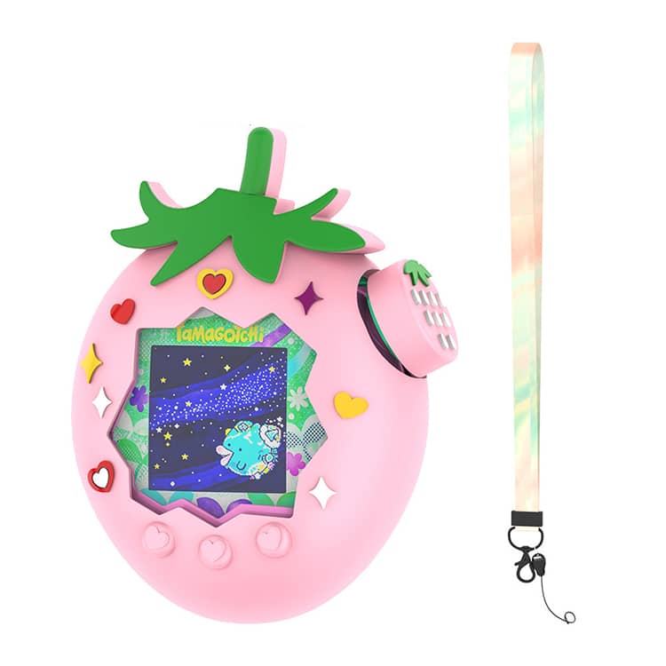 たまごっちパラダイス Water + いちご ケース たまごっちパラダイス カバー 保護ケース フルカバー Tamagochi
