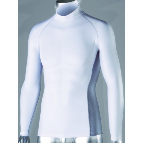 おたふく 冷感 消臭 大人女性の パワーストレッチ 長袖ハイネックシャツ ブラック M ホワイト Jw 625 L Ll 接触冷感