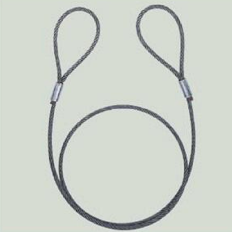 【KONDOTEC】 コンドーテック 4点吊り ワイヤースリング ワイヤーロープ 2t 長さ1.2m ワイヤ径12mm ② 4W12-20S 4点吊りワイヤースリング オーエッチ工業 荷重(最大)2t
