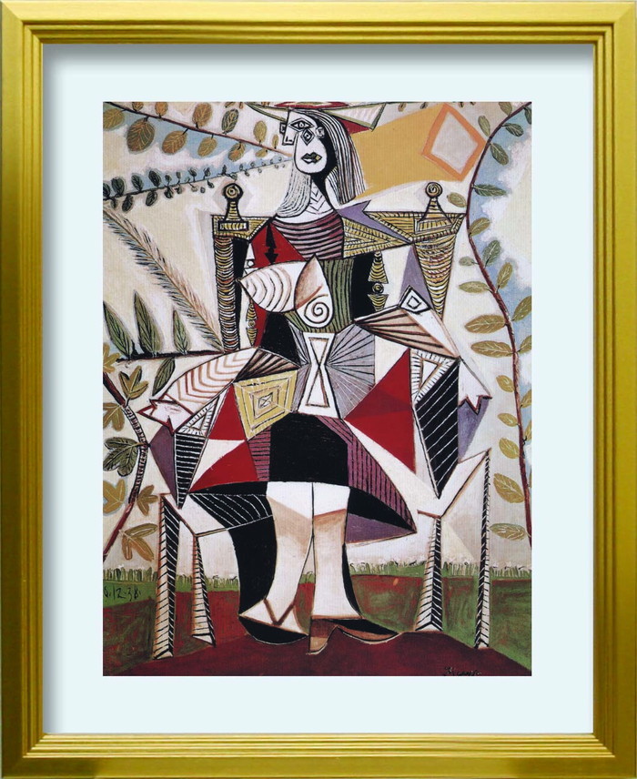 パブロピカソ Pablo Picasso Femme au Jardin 1938 S GD 270x330x25mm ZFA-62353  bic-10116905s1 送料無料 北欧 モダン 家具 インテリア ナチュラル テイス : bic-10116905s1 :  家具インテリアのジェンコヤフー店 - 通販 - Yahoo!ショッピング