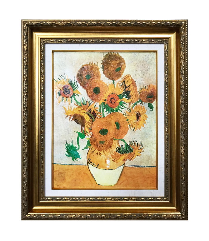 フィンセント・ファン・ゴッホ Vincent van Gogh ひまわり KE-1004 複製名画 F6号 kar-10092446s1 送料無料  北欧 モダン 家具 インテリア ナチュラル テイ : kar-10092446s1 : 家具インテリアのジェンコヤフー店 - 通販 -  Yahoo!ショッピング