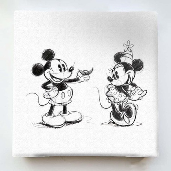 ミッキーマウス ディズニー IKEBANA 一輪挿し インテリア雑貨 アート