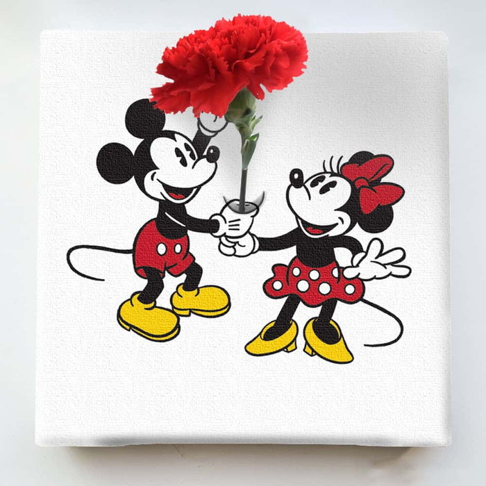美品】ディズニー ミニー 壁掛け 置物 インテリア 工芸品 美術品