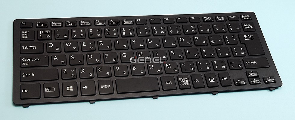 VAIO SONY純正 VAIO用 バックライト付き 日本語キーボード ブラック