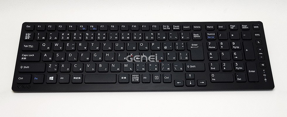 新品 SONY 純正 VAIO Tap 20 ワイヤレス日本語キーボード VGP-WKB14 