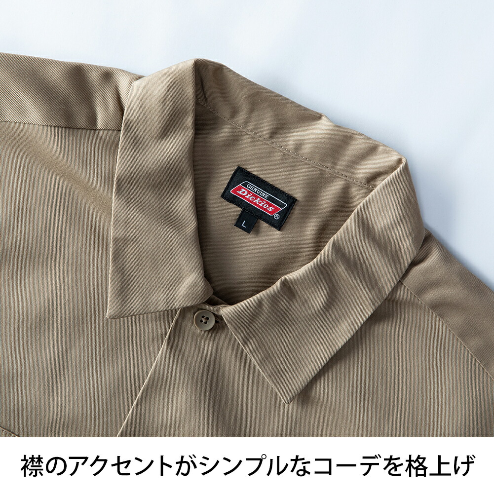 シャツ 半袖 ワークシャツ GENUINE Dickies ストリート 半袖シャツ
