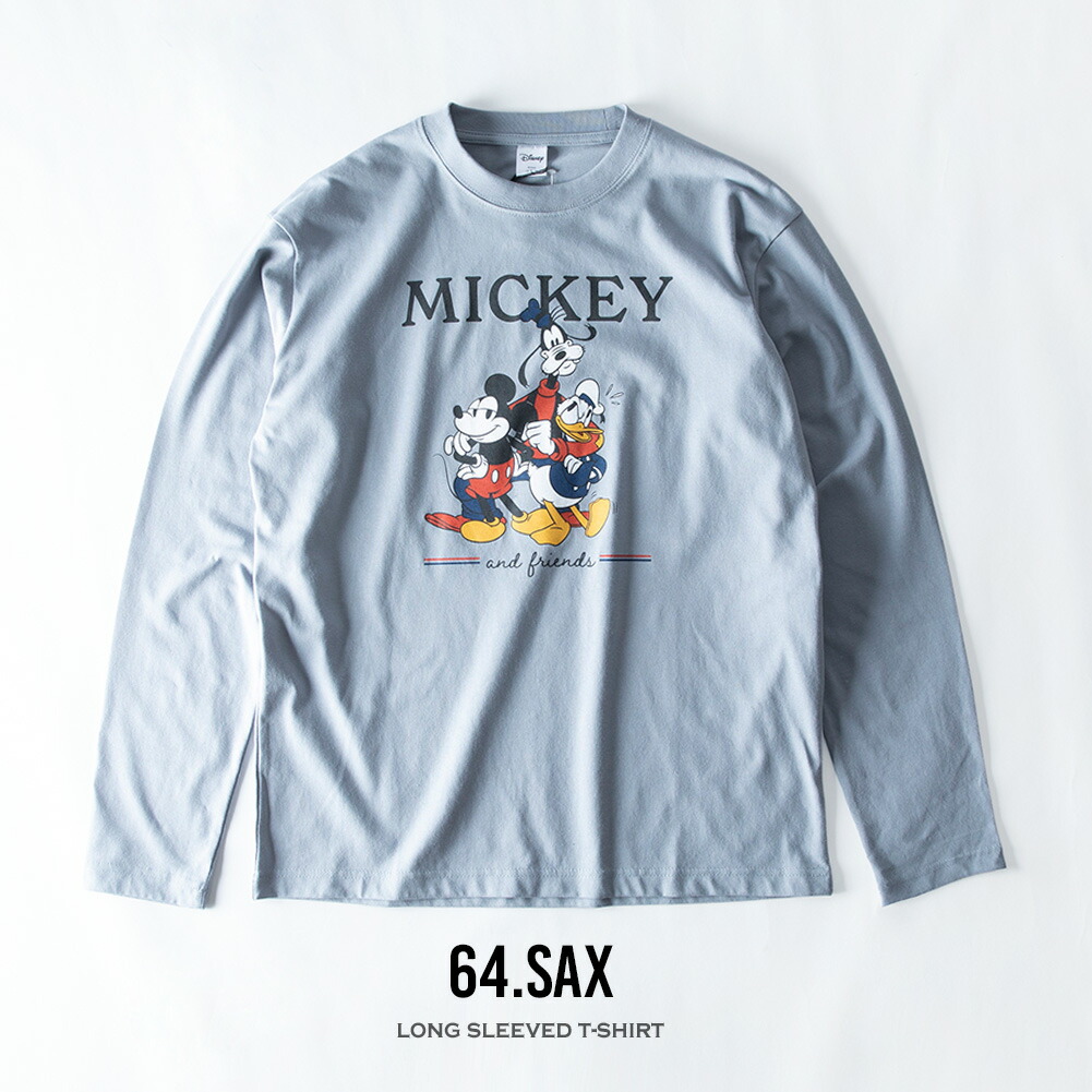 Tシャツ メンズ 長袖 キャラクター ディズニー 長袖tシャツ クルー Tシャツ メンズ 長袖 キャラクター ディズニー 長袖tシャツ クルー