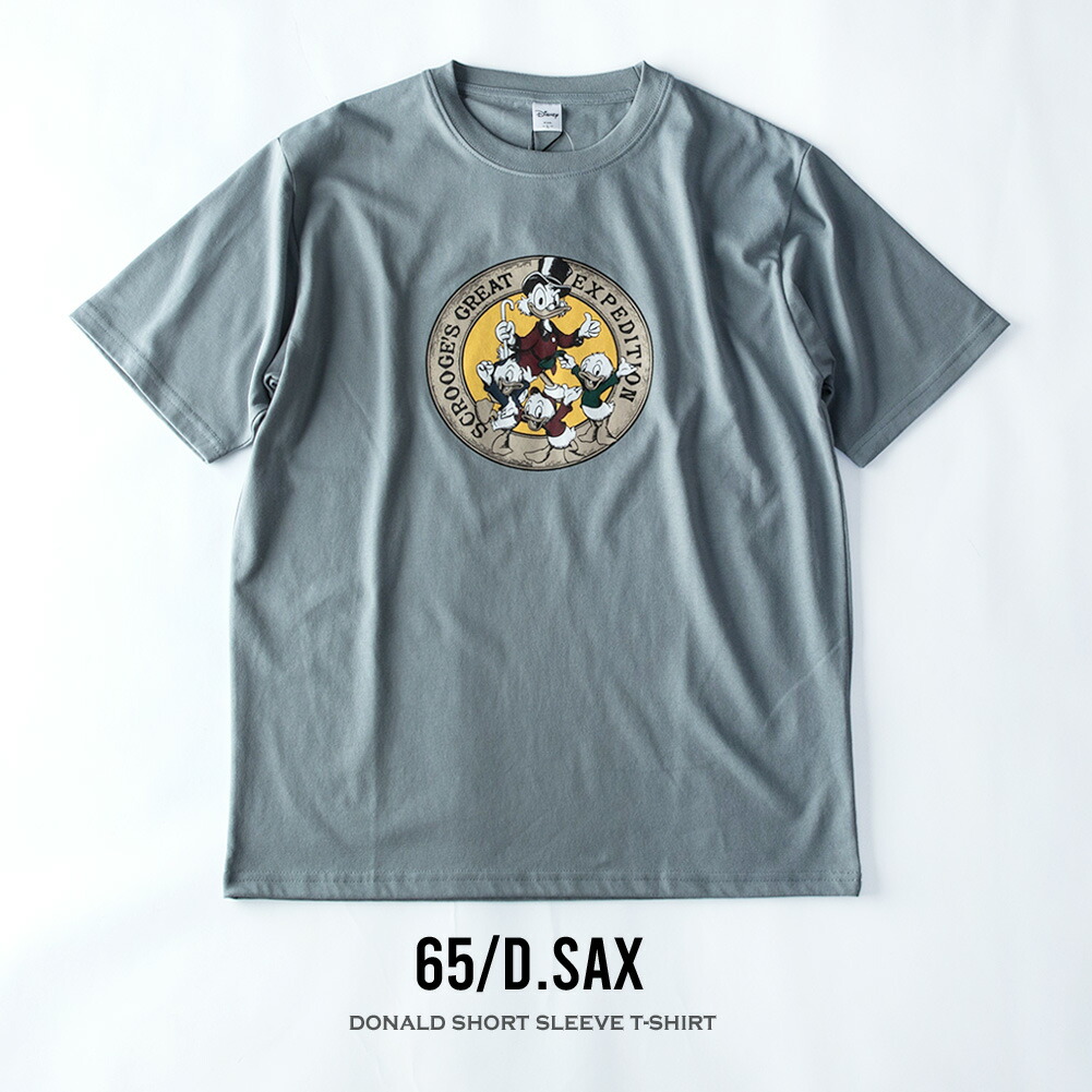 tシャツ メンズ キャラクター 半袖 キャラT ディズニー ドナルドダック