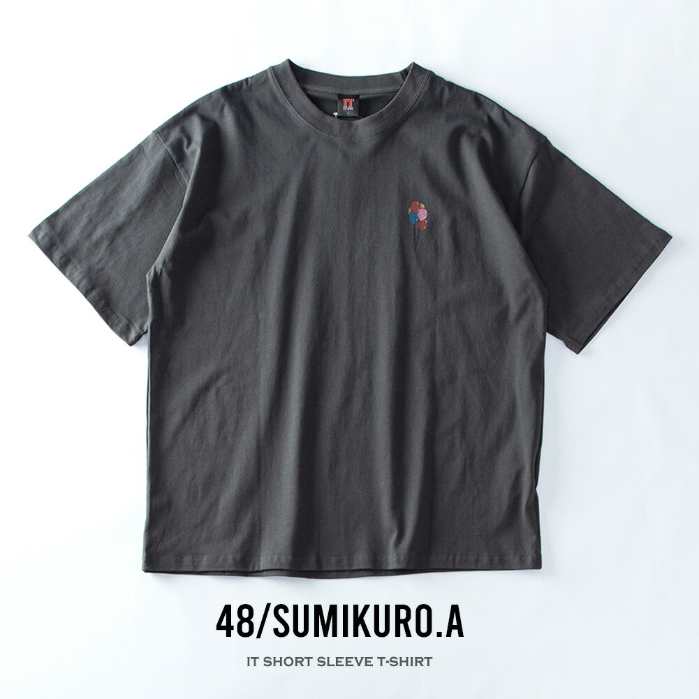 tシャツ メンズ 綿100 大きめ 半袖 ピグメント キャラT IT ピエロ 半袖