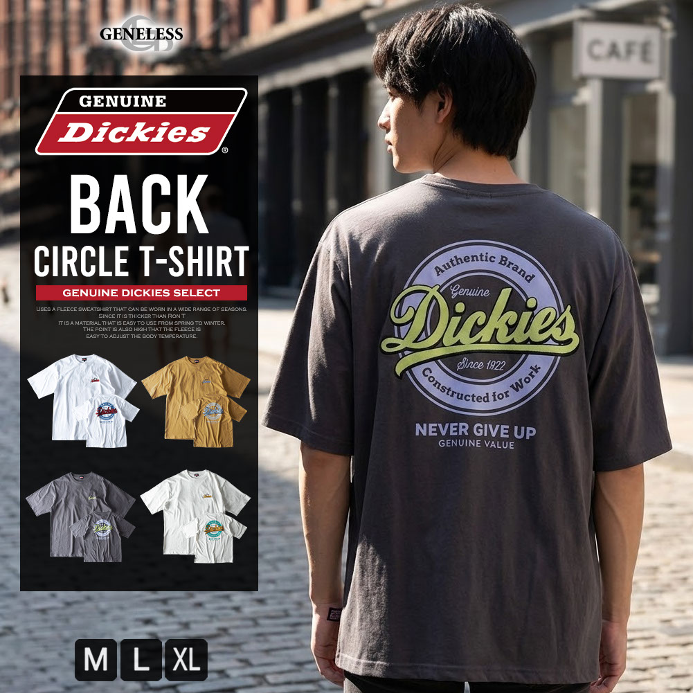 tシャツ 半袖 綿100 ディッキーズ クルーネック GENUINE Dickies T