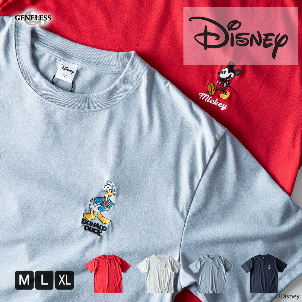 tシャツ キャラクター 半袖 キャラT ディズニー ミッキー ドナルド