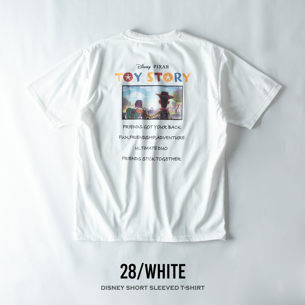 Tシャツ 半袖 トイストーリー ピクサー キャラクター tシャツ