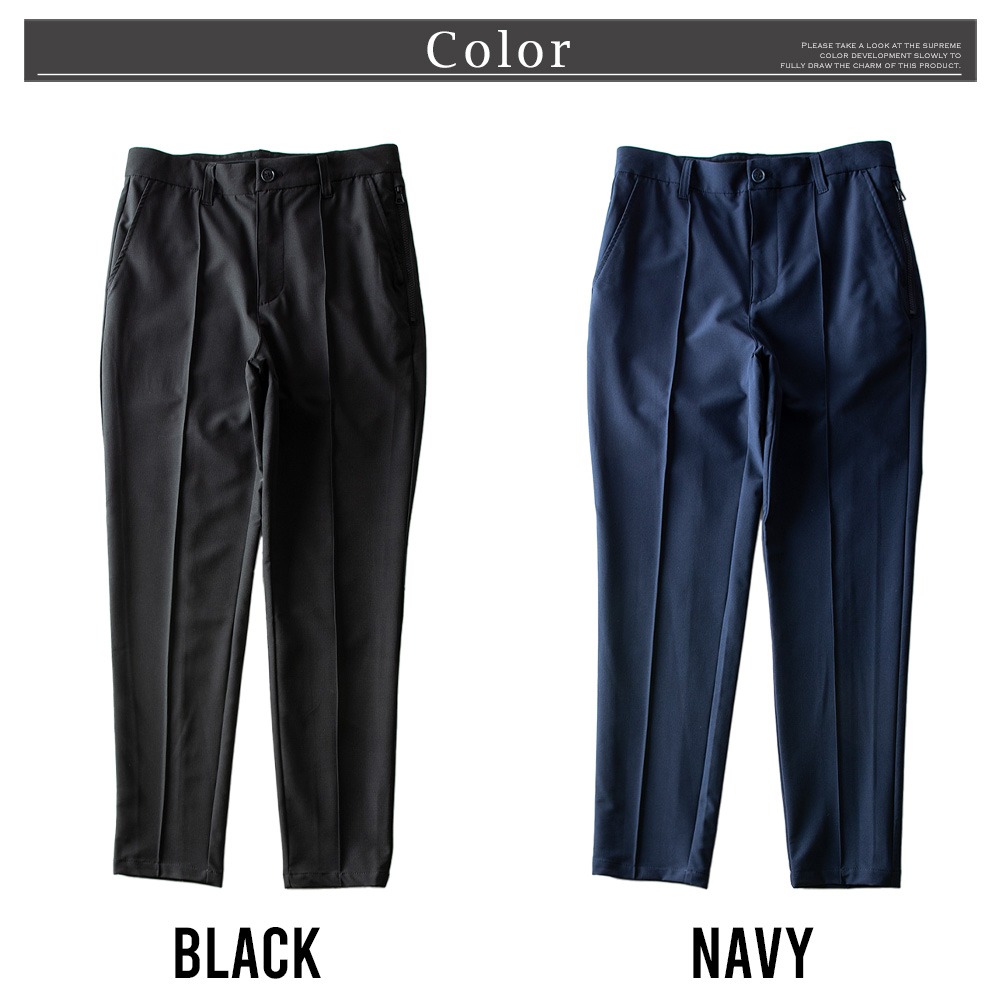 ゴルフパンツ メンズ ストレッチ 9分丈 パンツ 軽量 ゴルフウェア