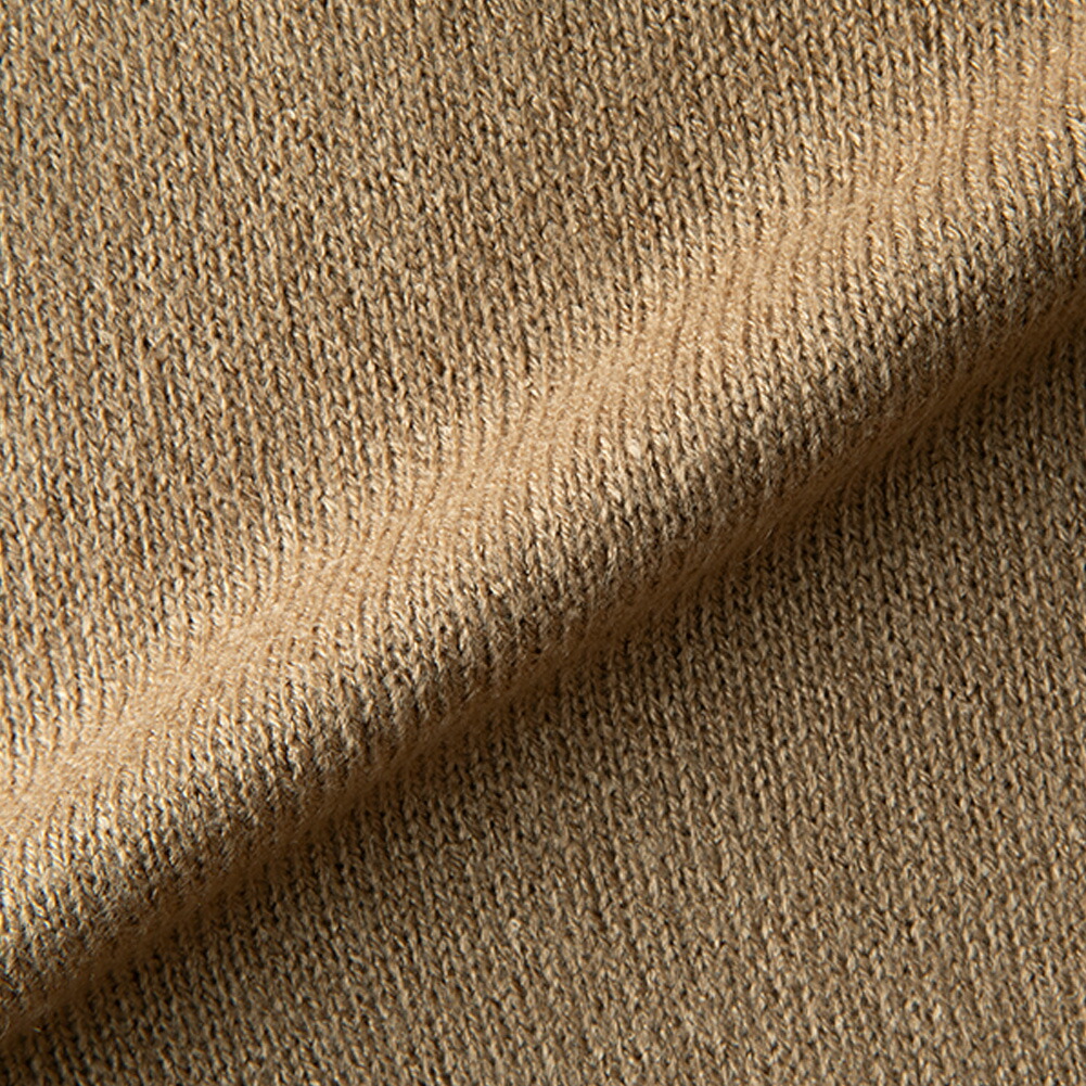 【最終価格】クラブハウス×マンシング　ニットポロシャツ　ベージュ　クリーニング済 手洗い可能】ケーブルニットポロシャツ(51726550-2025)｜ファッション