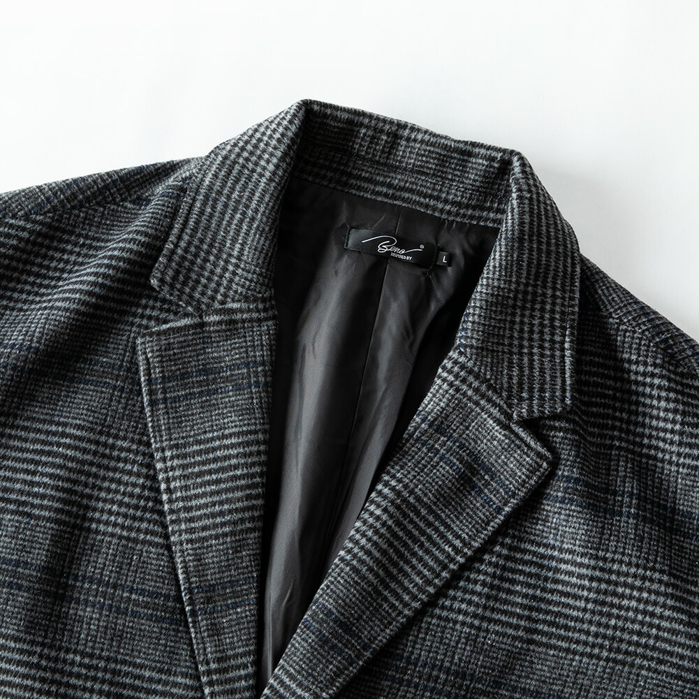 フレームワーク＊上質起毛感ウール チェックチェスターコート 5万＊ フレームワーク＊上質起毛感ウール チェックチェスターコート 5万＊