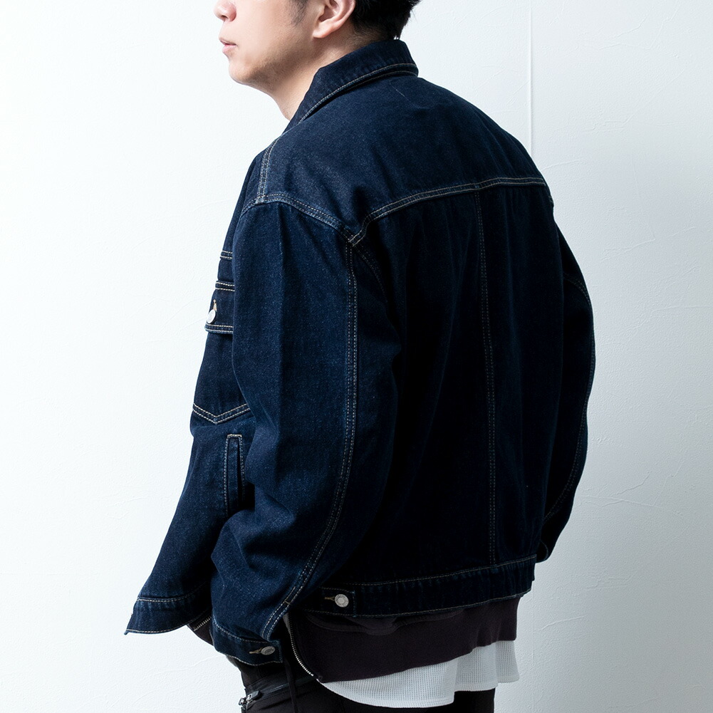 デニムジャケット メンズ Gジャン ジージャン ゆったり ルーズ ジャケット オーバーサイズ ファースト 無地 アウター 綿 カジュアル 全3色 春 |  | 06