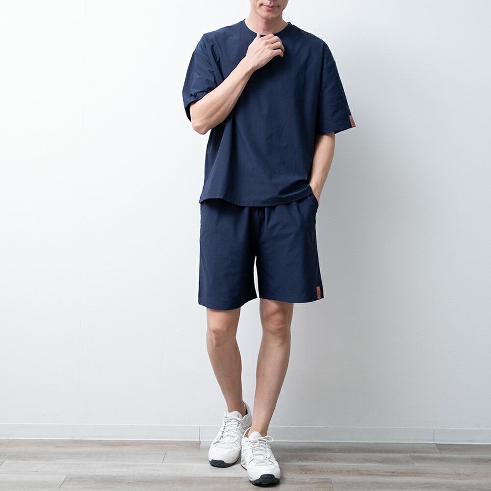 セットアップ tシャツ 半袖 ハーフパンツ 夏 AIRFLRX ストレッチ 吸水