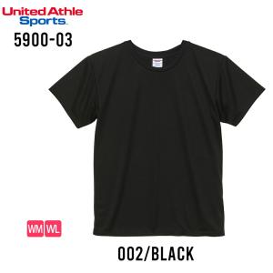 tシャツ レディース 半袖 United Athle 吸水速乾 UVカット Tシャツ ストレッチ U...