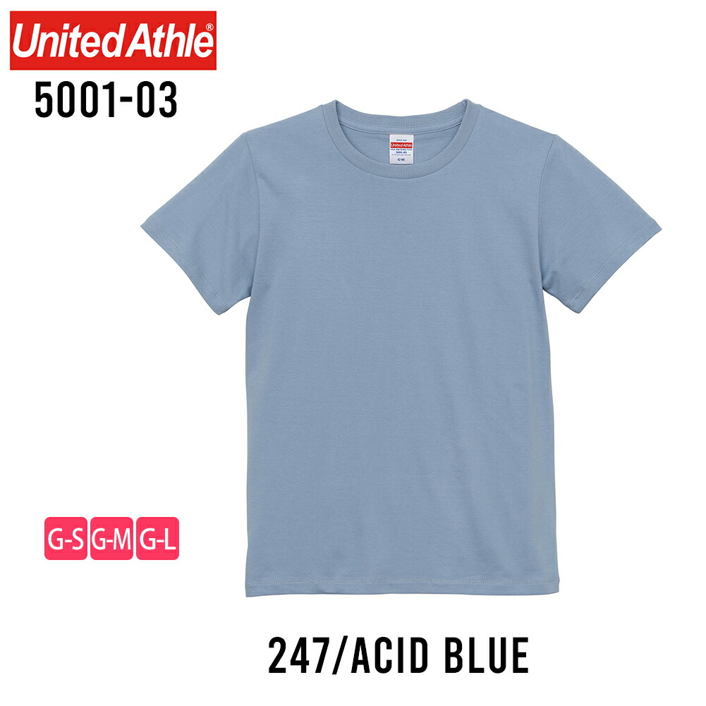 tシャツ レディース 半袖 綿100 United Athle スポーツ Tシャツ 半袖t