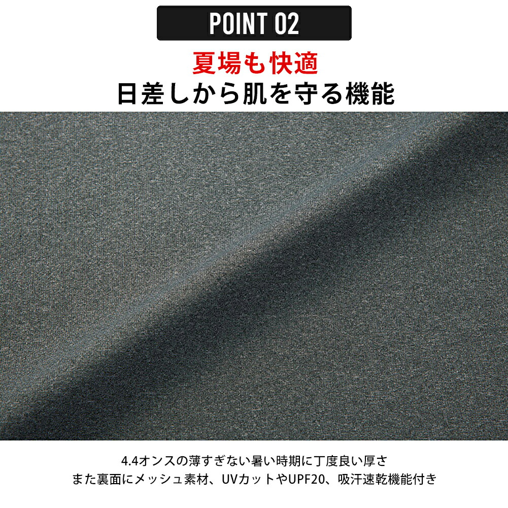 パーカー メンズ 長袖 glimmer ジップ...の詳細画像5