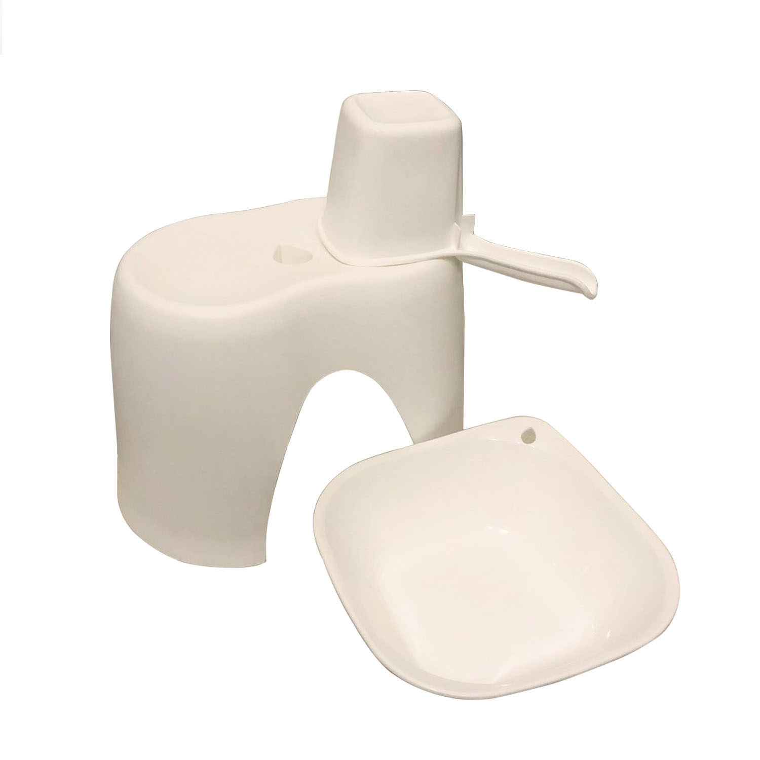 風呂 カビにくい 3点 セット 抗菌加工 撥水加工 日本製 バスチェア