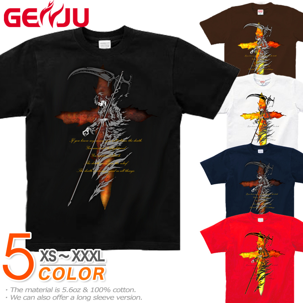 Tシャツ 死神 スカル メタル ロック | United Athle