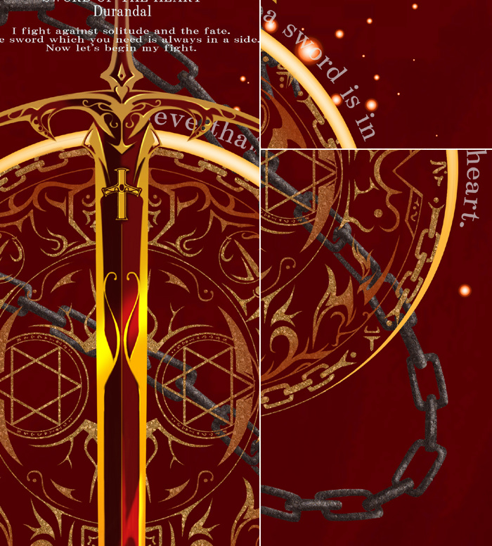 Tシャツ トライバル 剣 ファンタジー | United Athle | 02