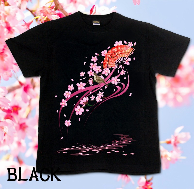 サクラクレパスTシャツ　日本製 RED CAP GIRL tシャツ 「70」「RCG」JAPAN ART SAKURA/HANABI