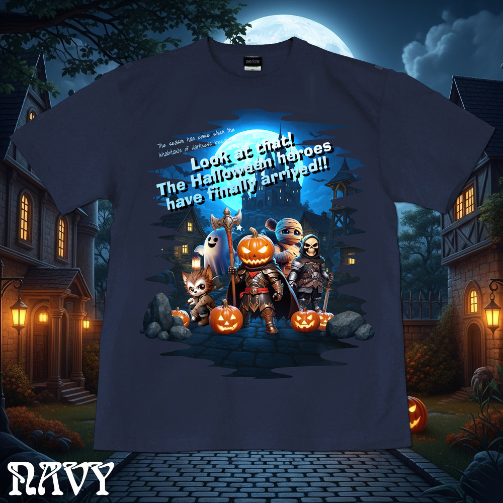 United Athle（ユナイテッドアスレ） GENJU ハロウィン カボチャ 狼男 骸骨 スカル Tシャツ イベント チーム買い スポーツジム  ダンス XXL XXXL 2L 3L 4LHeroes of the evil night : 個性派TシャツのブランドGENJU - 通販 -  Yahoo!ショッピング