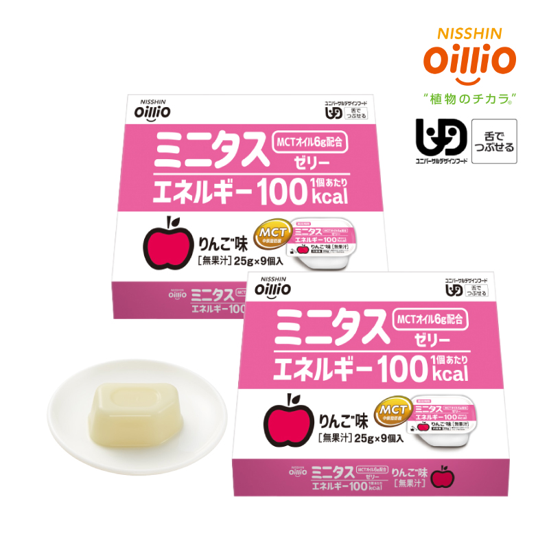 日清オイリオ（Nisshin OilliO） ミニタス エネルギーゼリー りんご味