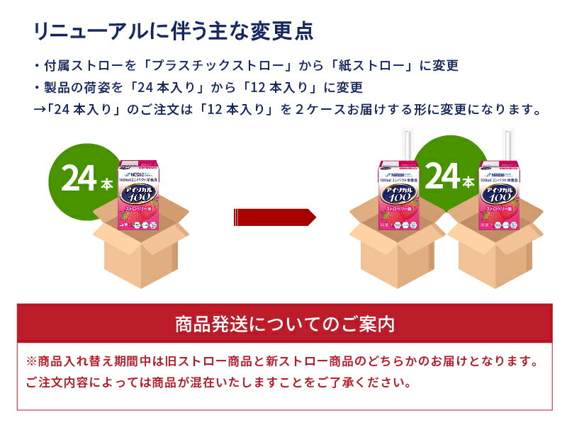 介護食 インパクト ミルクコーヒー味 ネスレ「IMPACT」125ml(110kcal)×24本 （12本2ケース）栄養補助飲料 アルギニン・EPA  :10005697:介護ストア げんき介 - 通販 - Yahoo!ショッピング