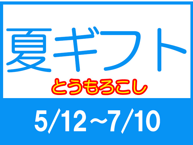 夏ギフト・とうもころし