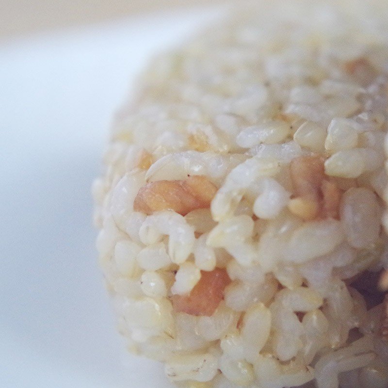 玄米 おにぎり 鶏とたけのこ 手作り おむすび 冷凍の詳細画像2