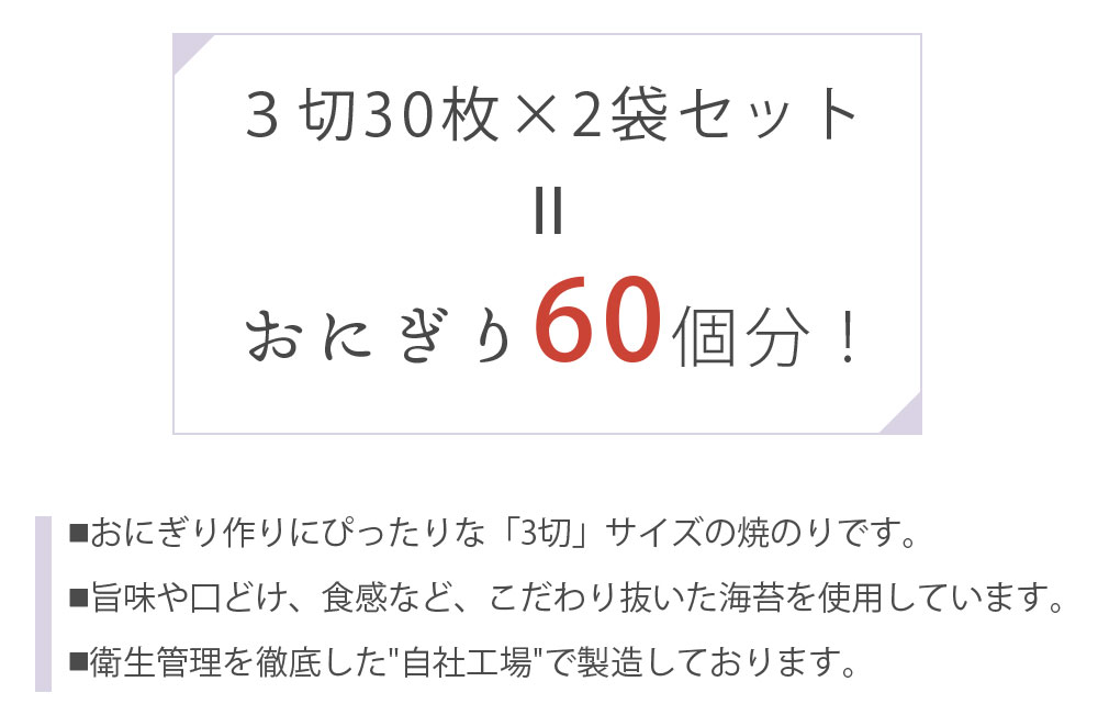 おにぎり60個分