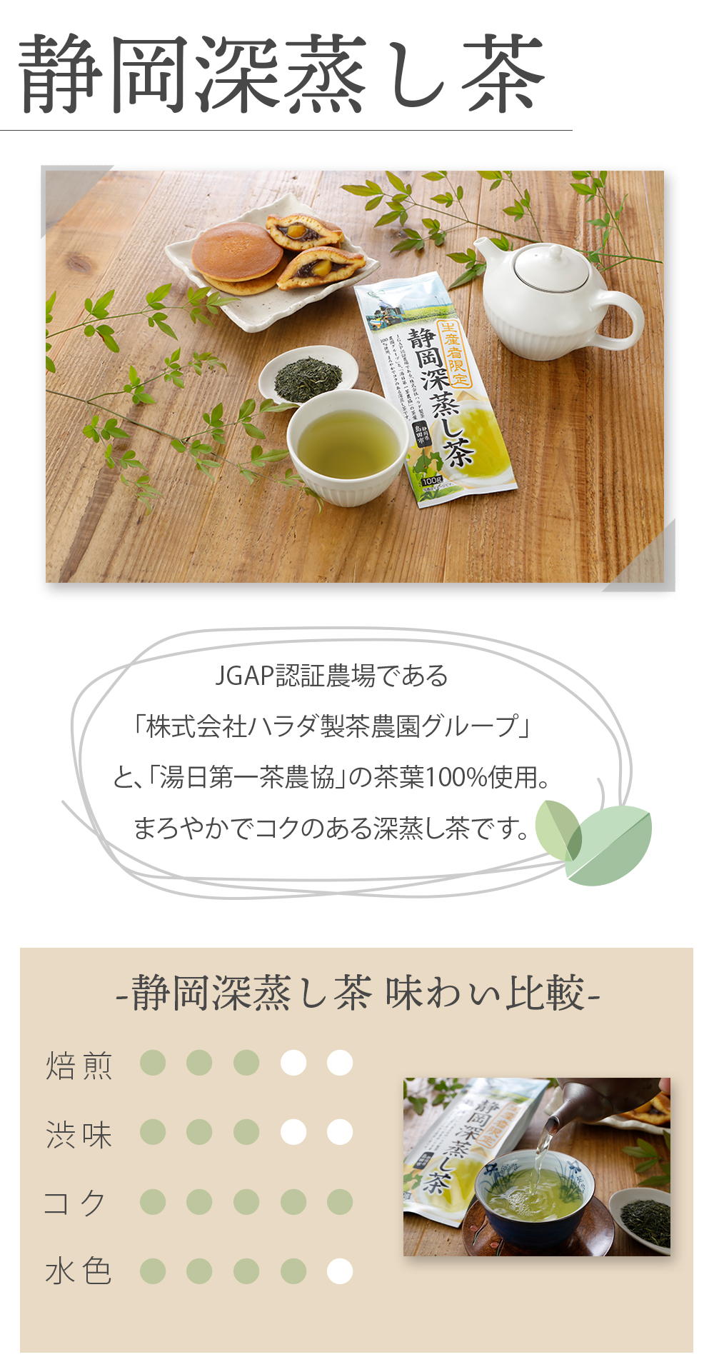 静岡深蒸し茶(静岡茶)