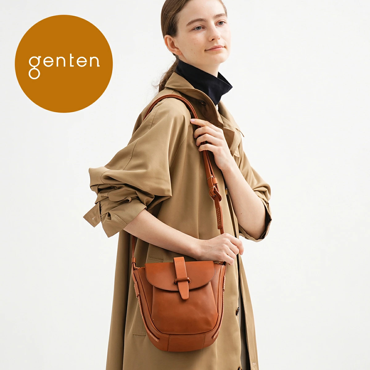 genten（ゲンテン） genten 43393 バッグ サドルベルト ヌオーバ 横型