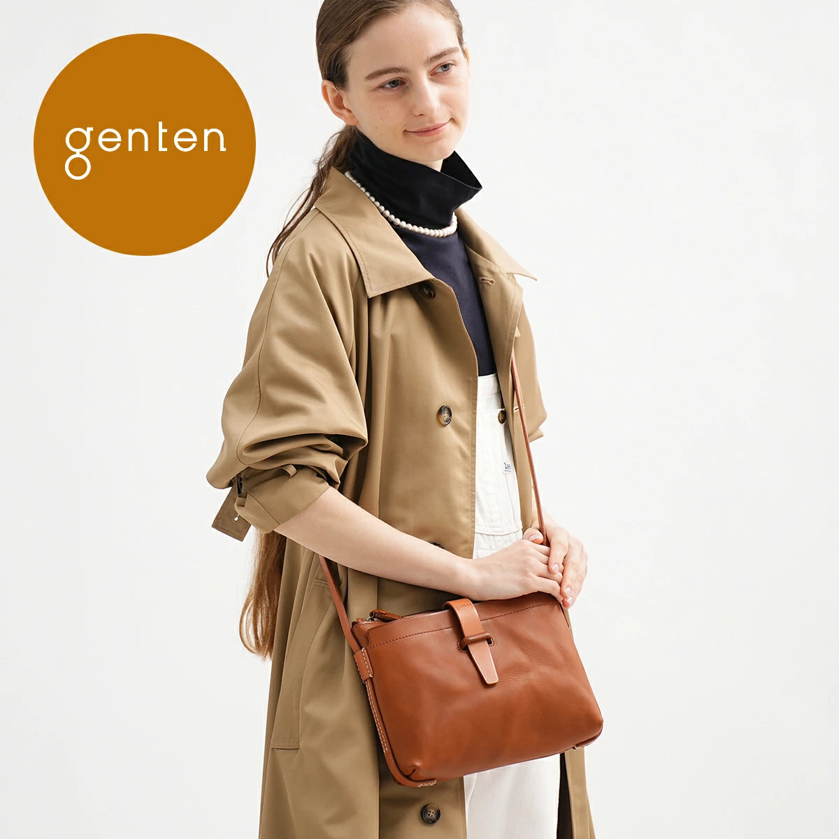 genten（ゲンテン） genten 43393 バッグ サドルベルト ヌオーバ 横型
