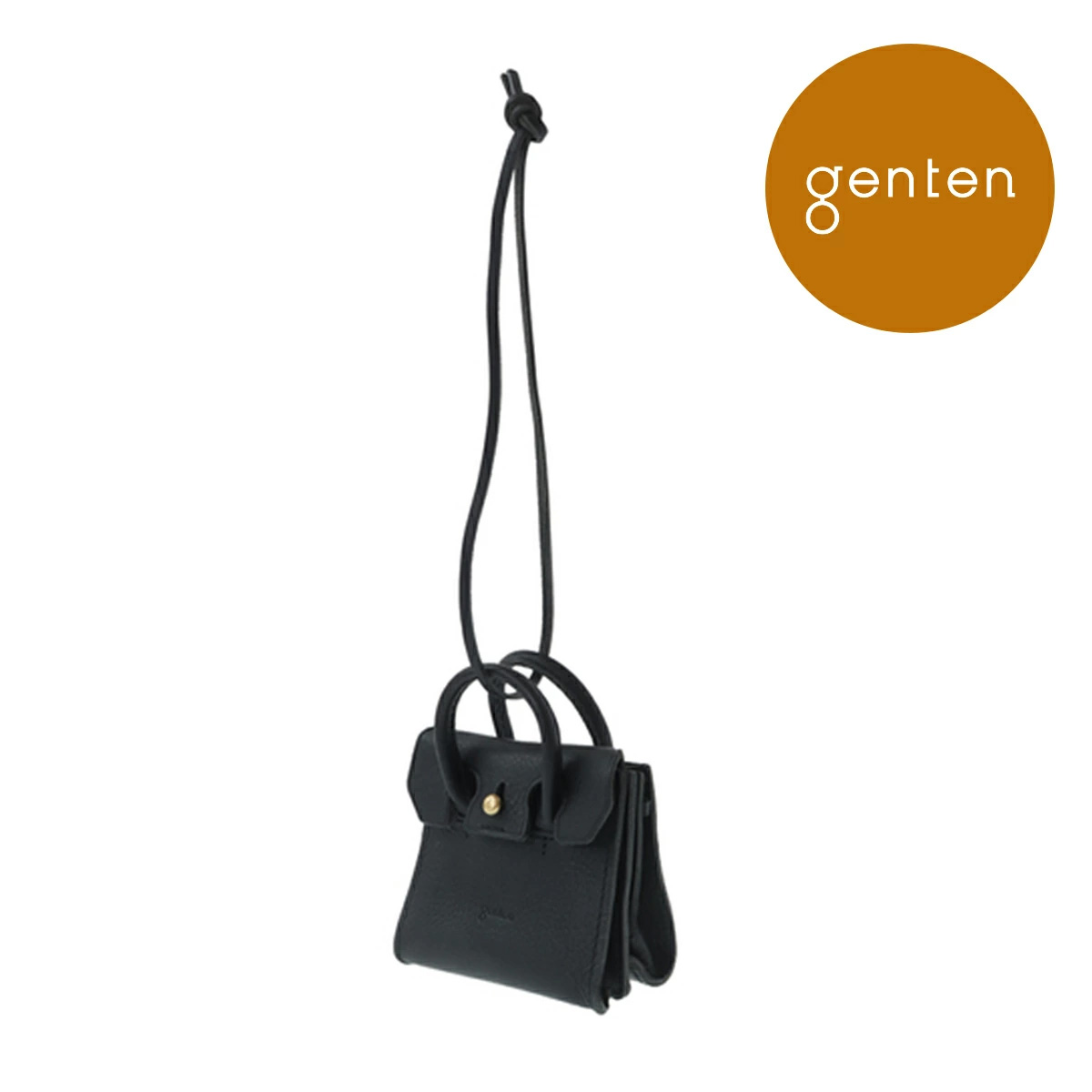 genten ゲンテン 44038 ミネルヴァ ミニBAG チャーム 革