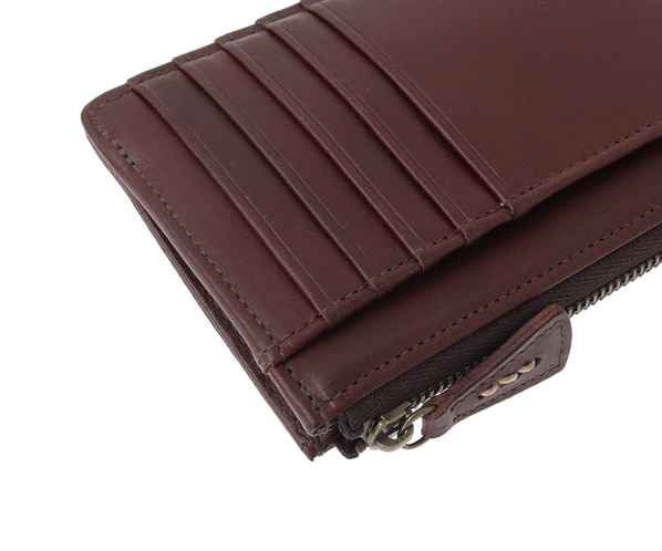 genten（ゲンテン） 財布 カットワーク フラグメントケース 40620 本革