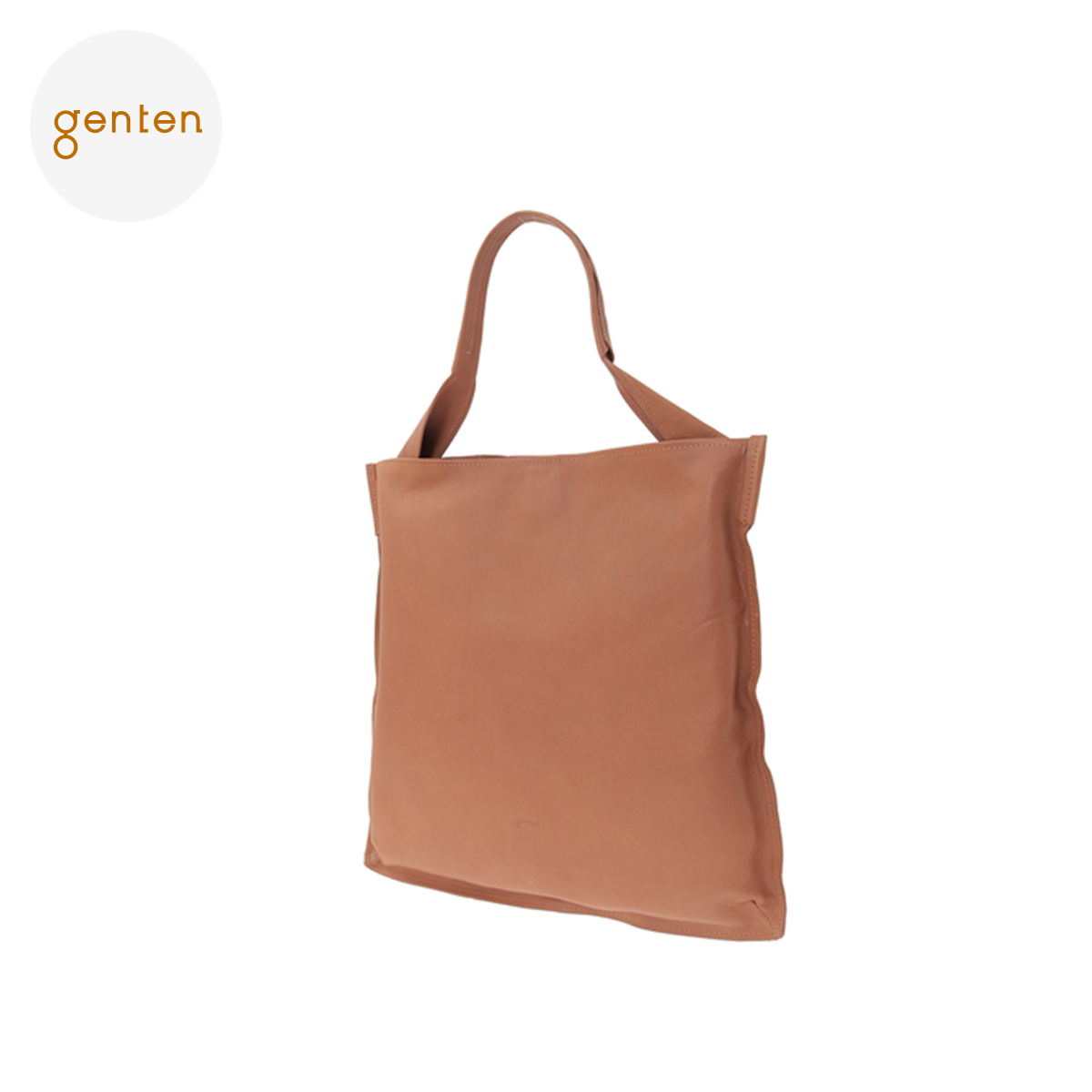 genten（ゲンテン） genten 43729 サステナブル巾着 ワンハンドル 
