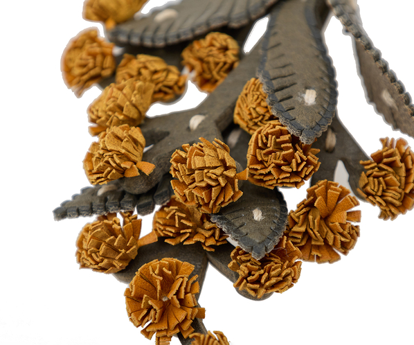 genten（ゲンテン） genten 43907 エヴァーチャーム ミモザ 本革