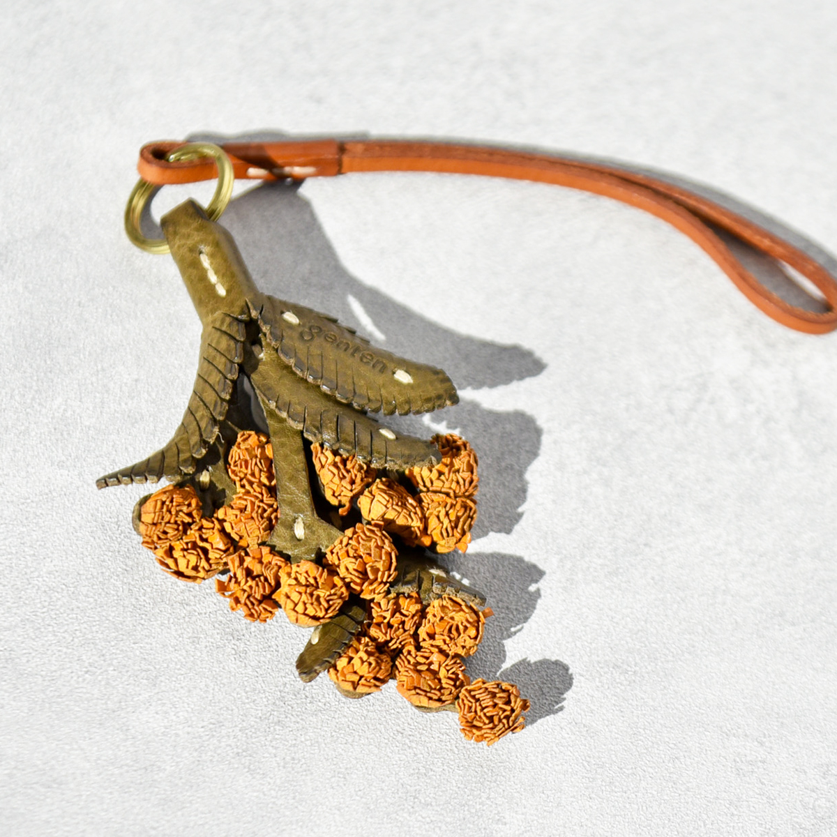 genten（ゲンテン） genten 43907 エヴァーチャーム ミモザ 本革