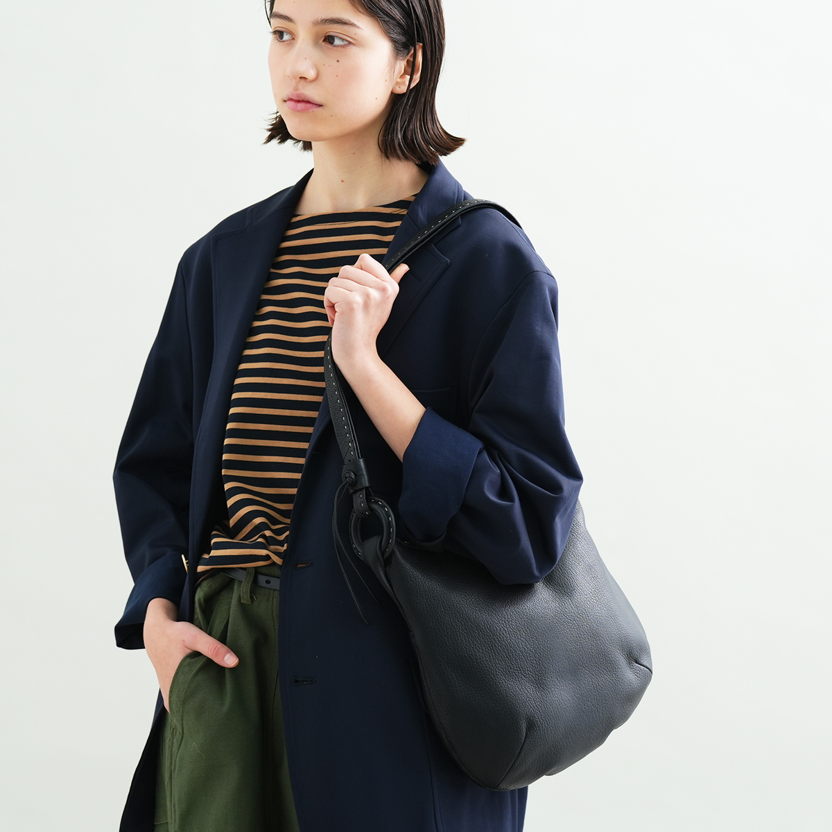 genten バッグ genten（ゲンテン） genten 43971 ムース2024 2wayショルダー 小 本革