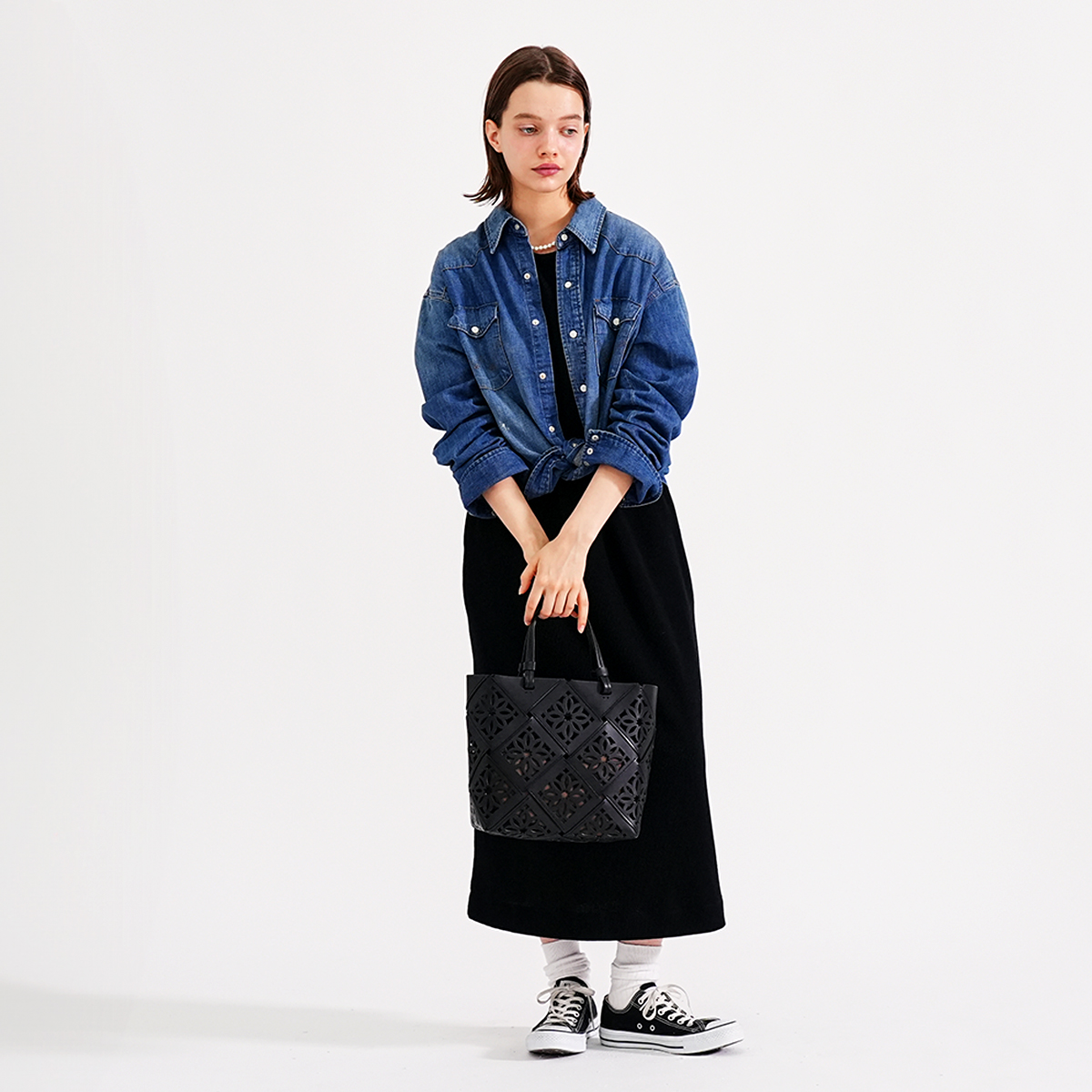 genten（ゲンテン） genten 43980 サスカットバスケット 手提げバッグ