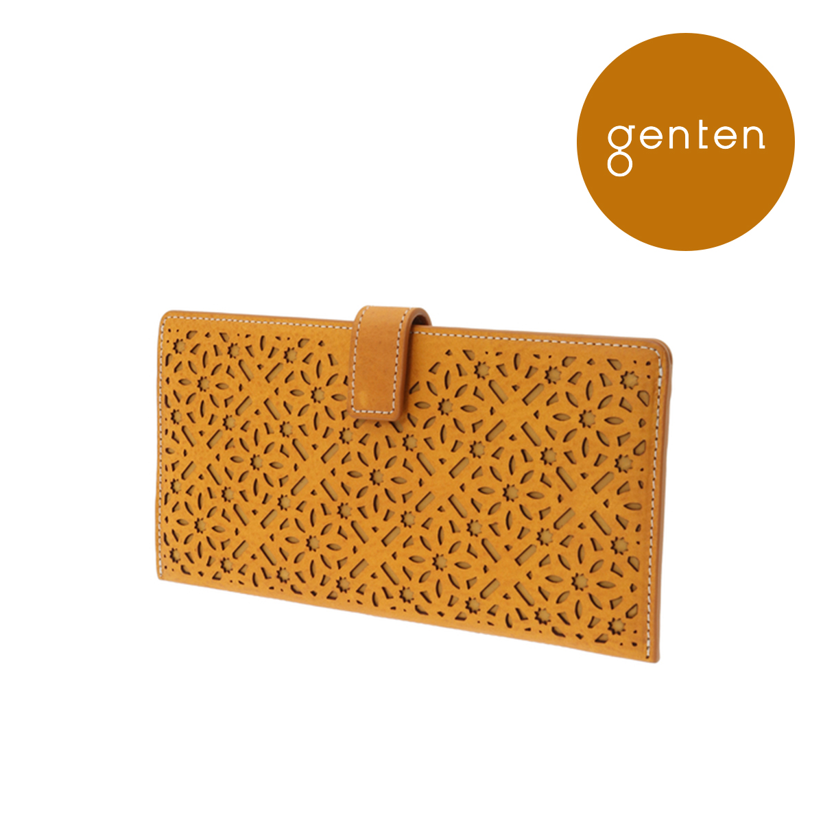 genten ゲンテン ダイヤカットワーク マチなし長財布25周年記念アイテム ダイヤカットワーク マチなし長財布｜商品一覧 | 革財布、バッグ