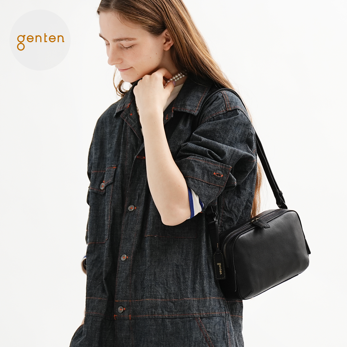 genten(ゲンテン) genten 44012 トスカ BOX型 ミニショルダーバッグ genten(ゲンテン) genten 44012 トスカ BOX型 ミニショルダーバッグ